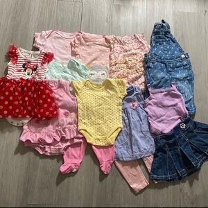 Baby girl 0-3M clothes
